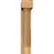 Ekena Millwork Traditional Block Rough Sawn Bracket w/ Offset Brace, Western Red Cedar, 6"W x 30"D x 30"H BKT0604X30X30TRA05RWR - alternate 4